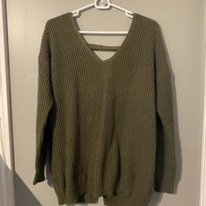 Olive Green Sweater
